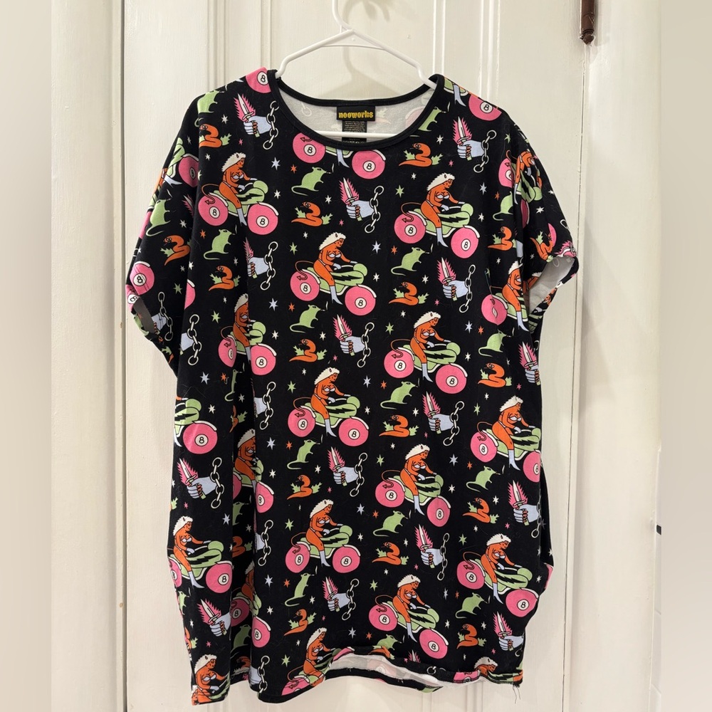 Nooworks Circle Dress in Mean Machine
